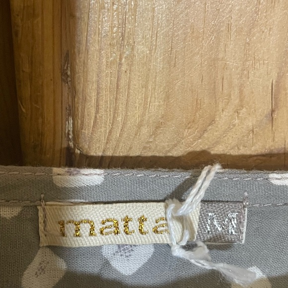 Matta brand hand print cotton long sleeve top - Picture 4 of 4